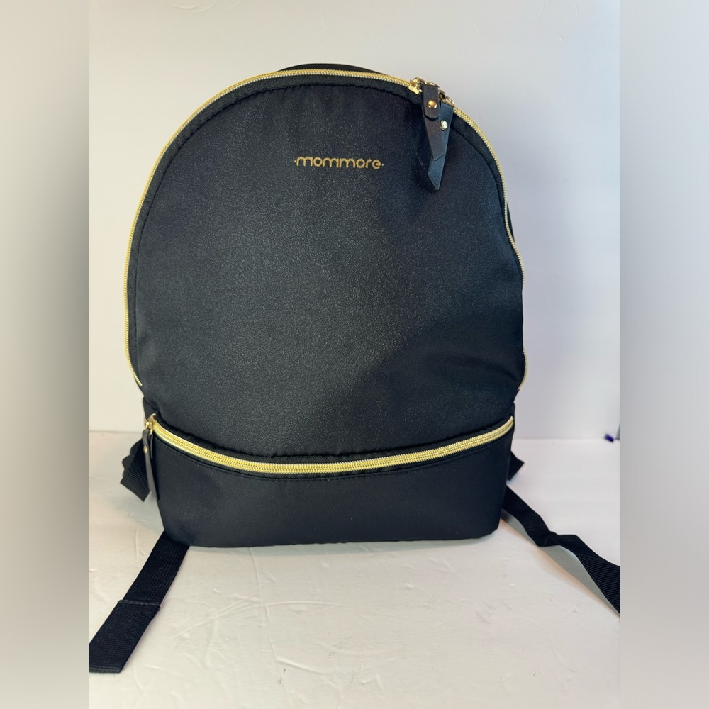Mommore Black Multi-Function Backpack Diaper Bag - image 1